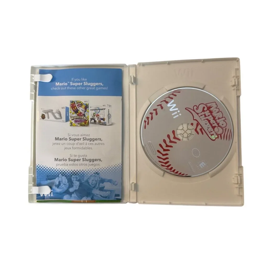 Mario Super Sluggers Nintendo Wii Game Complete W/ Case & Manual - Picture 3 of 4